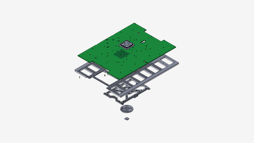 开始生产线针、2D MEMS 探针卡